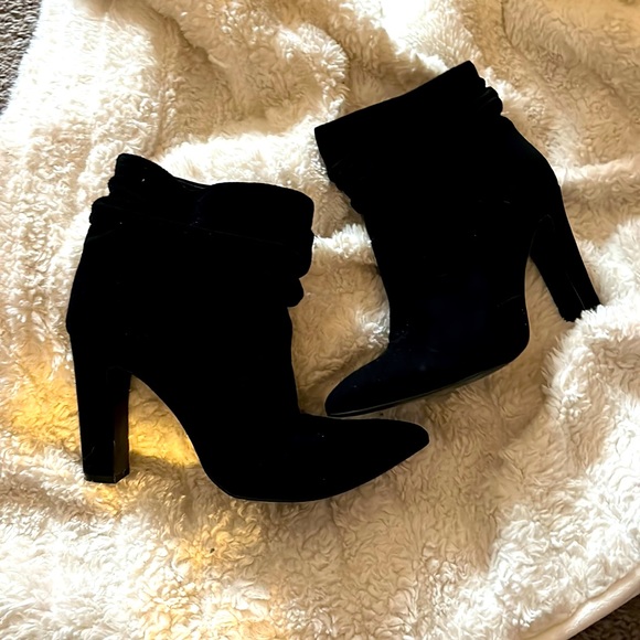 Kristin cavallari black slouch boots - Picture 1 of 3